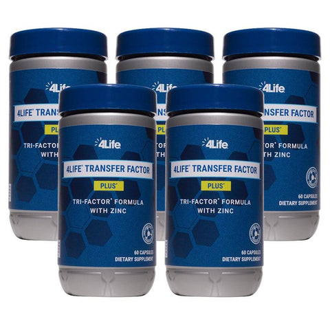 Paquete de 5 4Life Transfer Factor PLUS